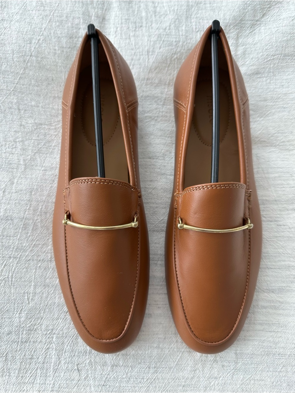 Nisolo Lucy Loafers with Gold Accent